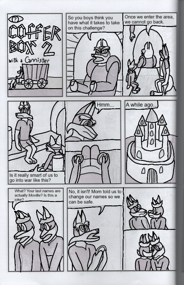 Coffer Box: With a Cannister Page 1